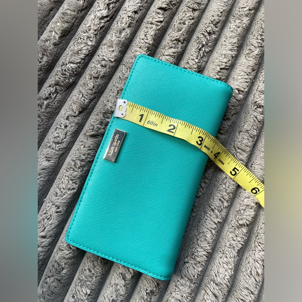Turquoise Kate Spade Wallet - Picture 5 of 13